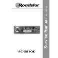 ROADSTAR RC581GD Service Manual