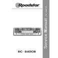 ROADSTAR RC840GB Service Manual