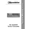 ROADSTAR RC850HP Service Manual