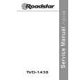 ROADSTAR TVD-1438 Service Manual