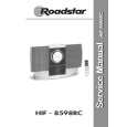 ROADSTAR HIF8598RC Service Manual