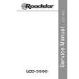 ROADSTAR LCD3500 Service Manual