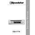 ROADSTAR CD774 Service Manual