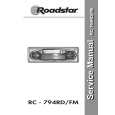 ROADSTAR RC794RD Service Manual
