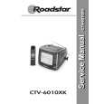 ROADSTAR CTV-6010 Service Manual